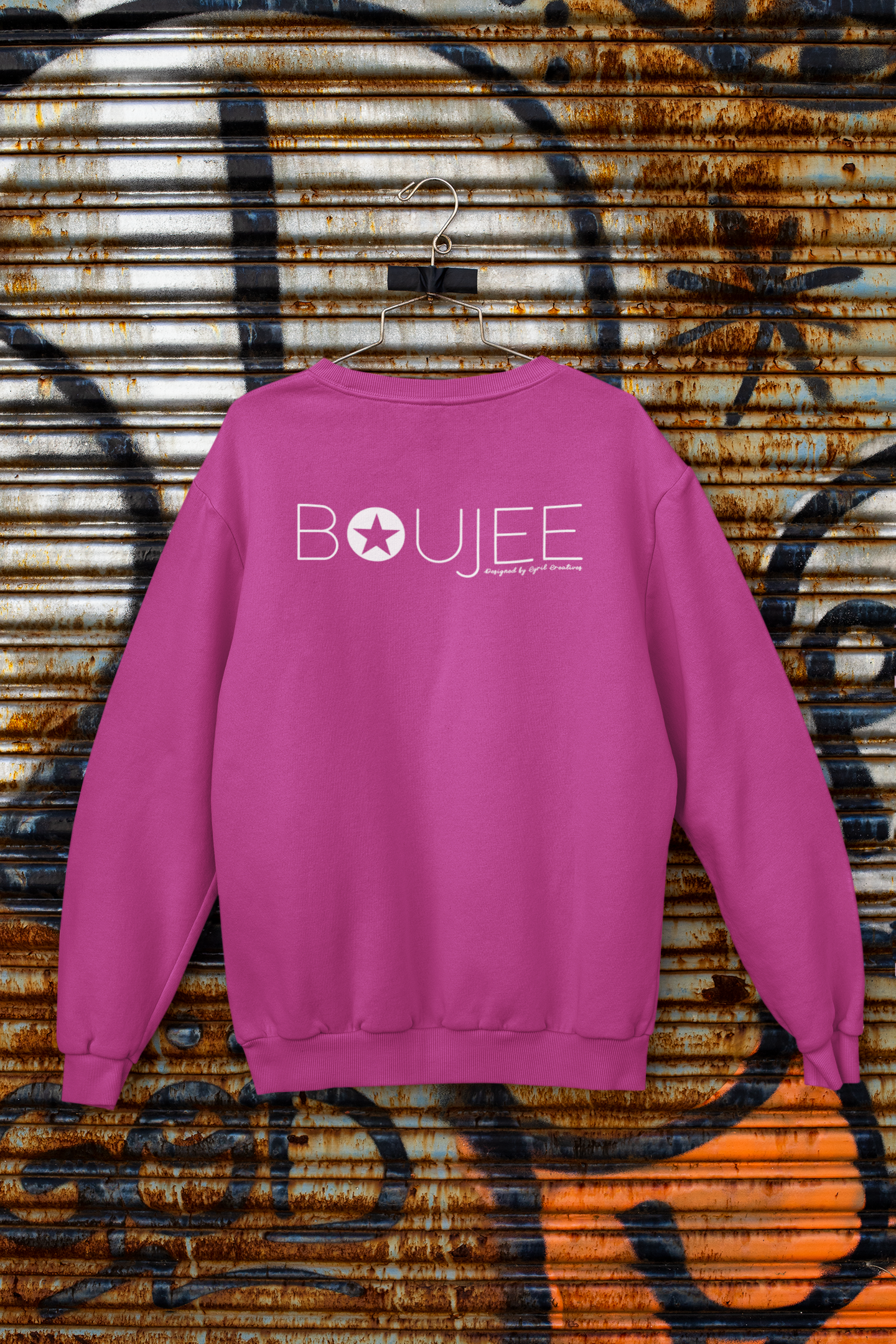 Boujee "Archival Gallery" Boxy Crewneck