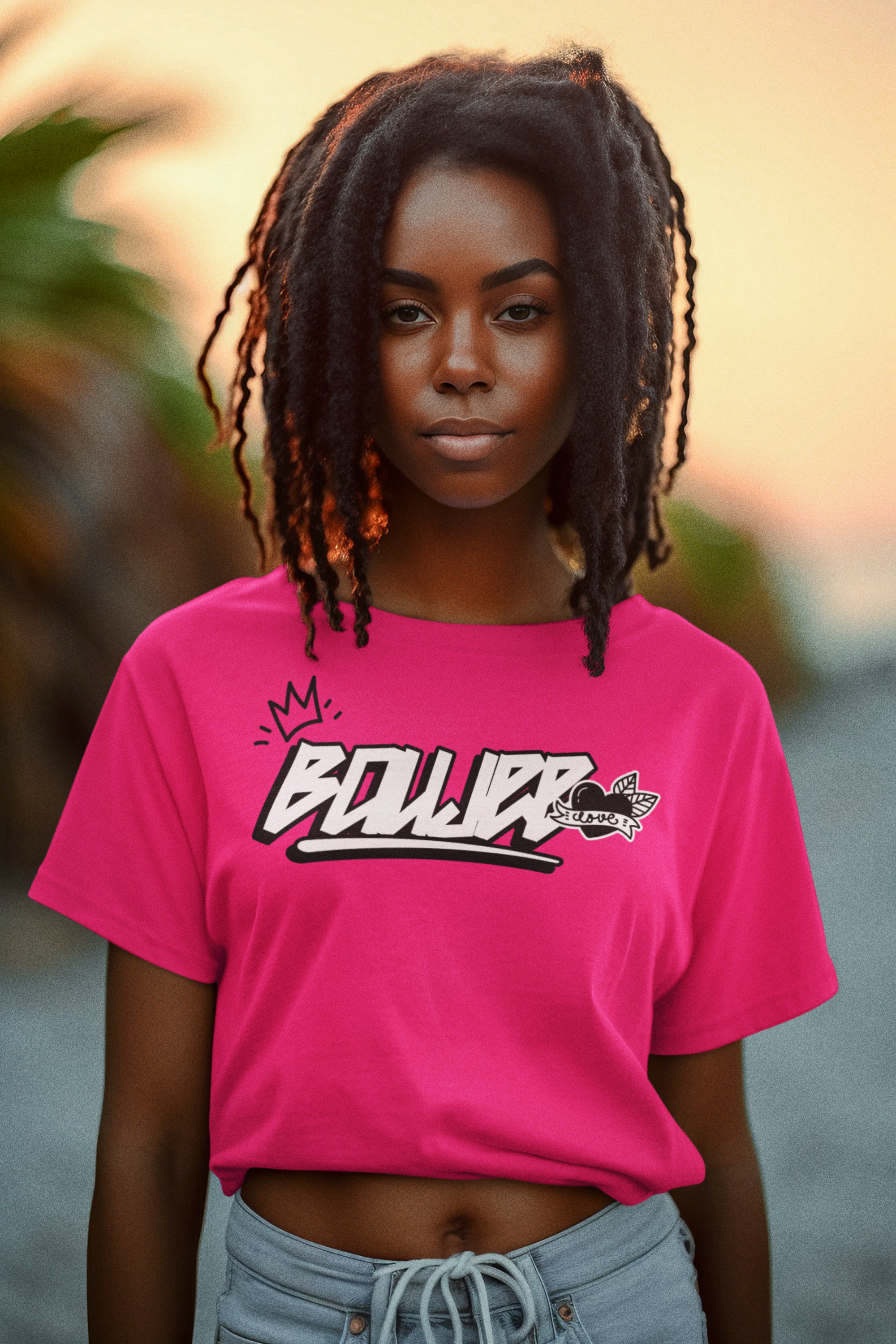 Boujee "Ocean Siren" Athletic Crop Top