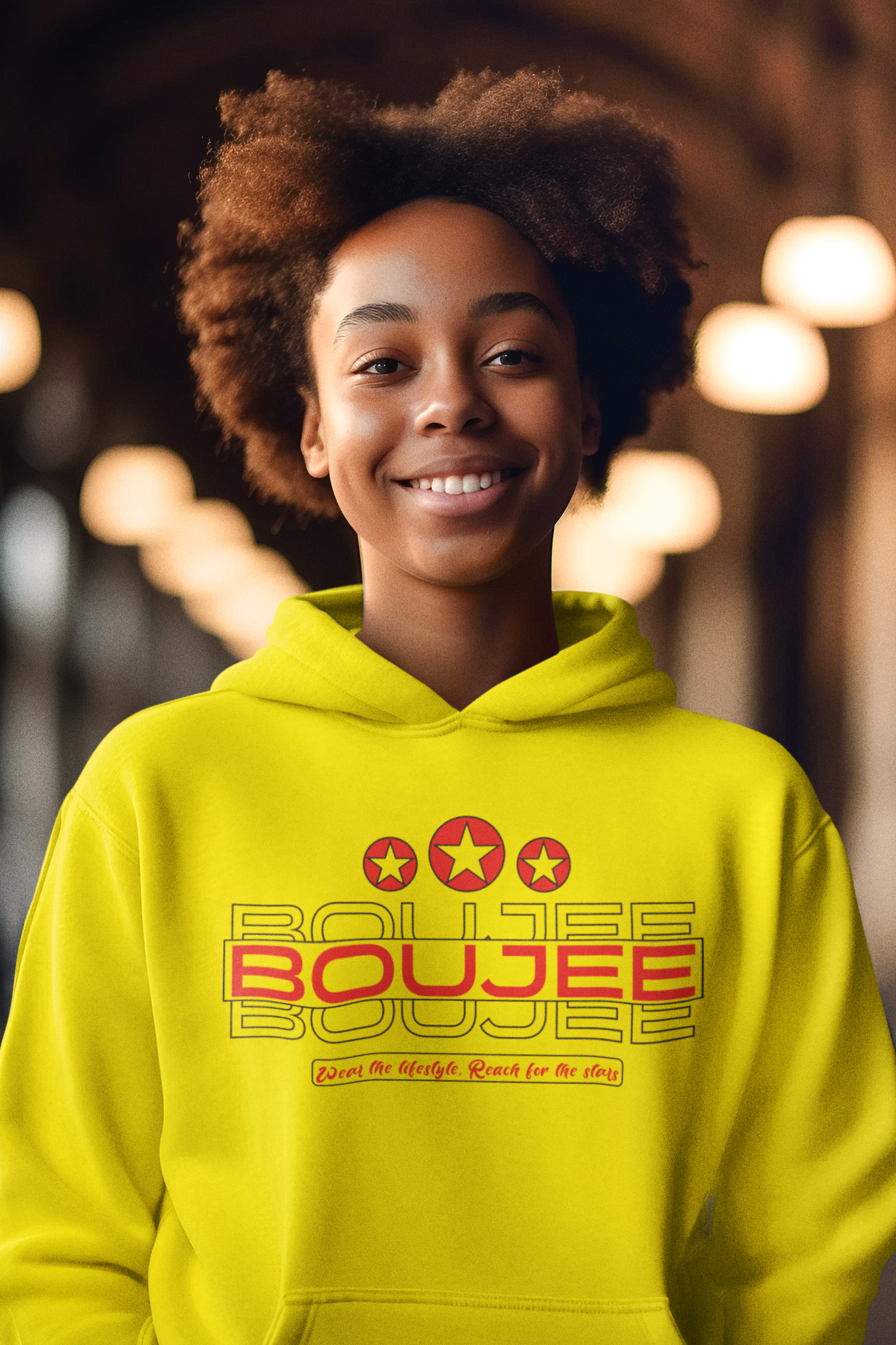 Boujee "Cyber Mystic" Heavyweight Pullover (500 GSM)