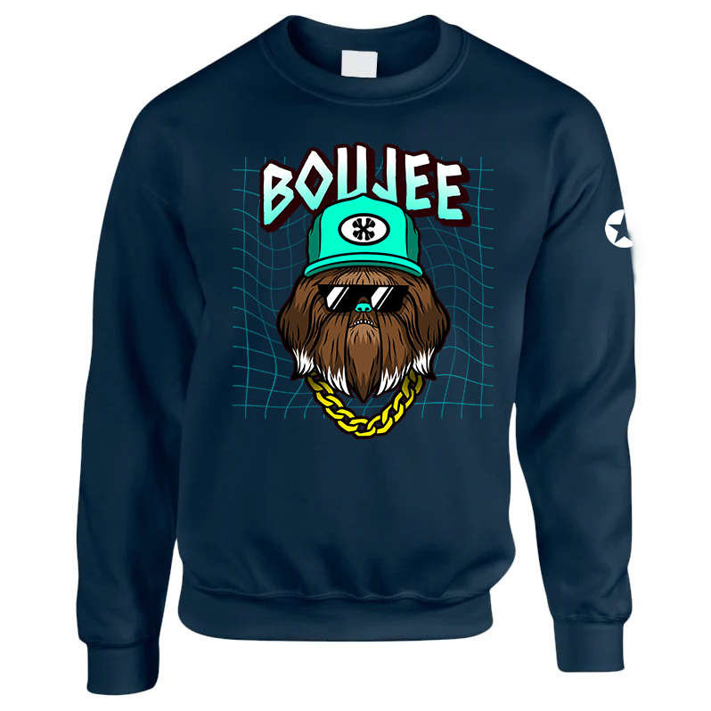 Boujee "Madd Dogg" Streetwear Crewneck (500 GSM)