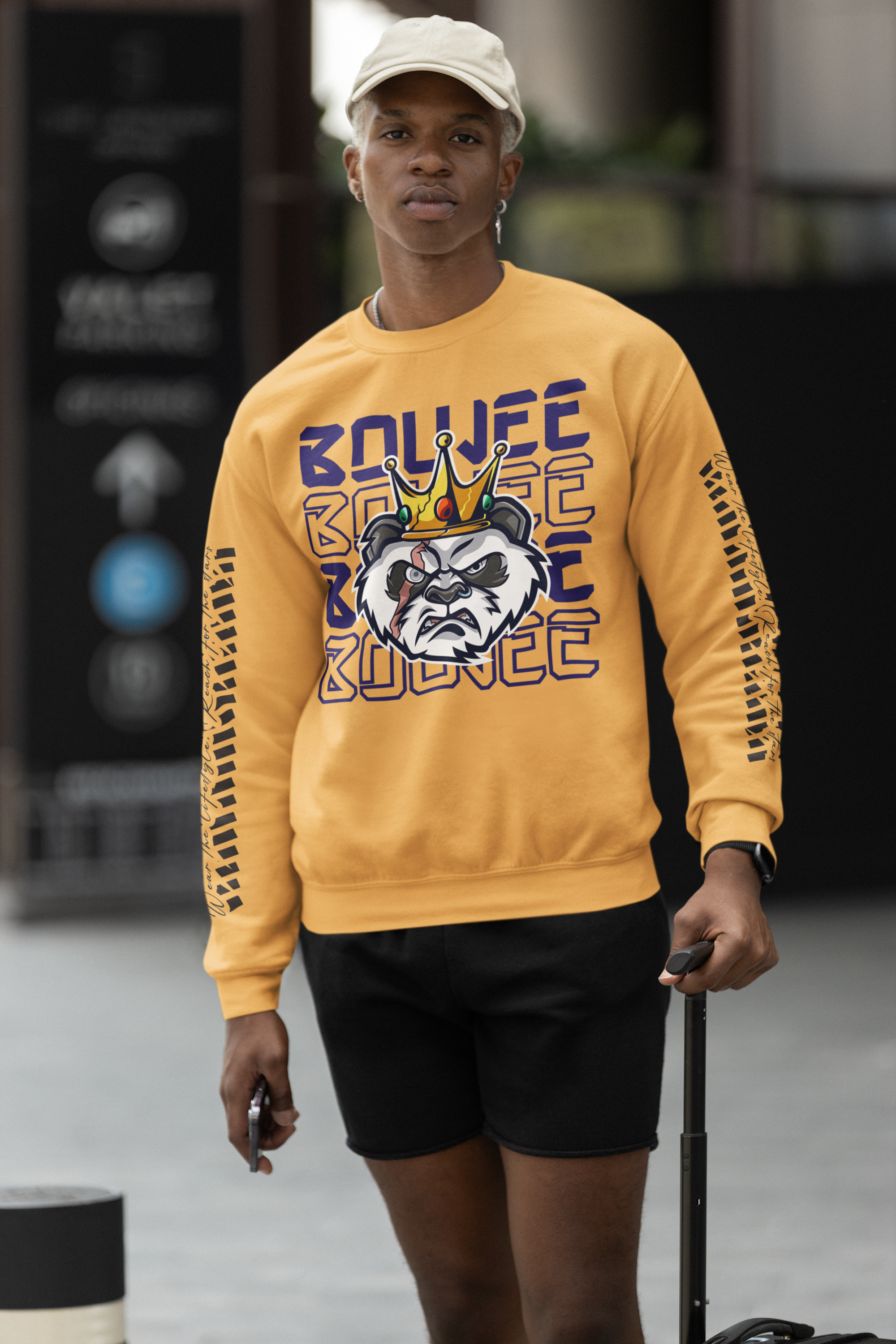 Boujee "Downtown Athleisure" Street Sweatshirt