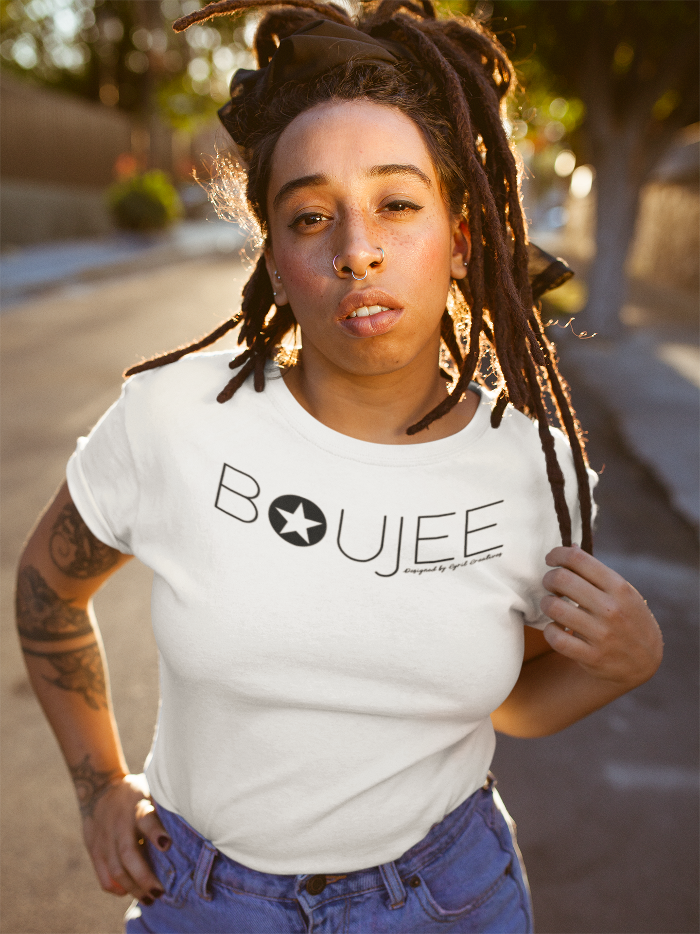 Boujee "Crowned Royalty" Sublimated Graphic Tee